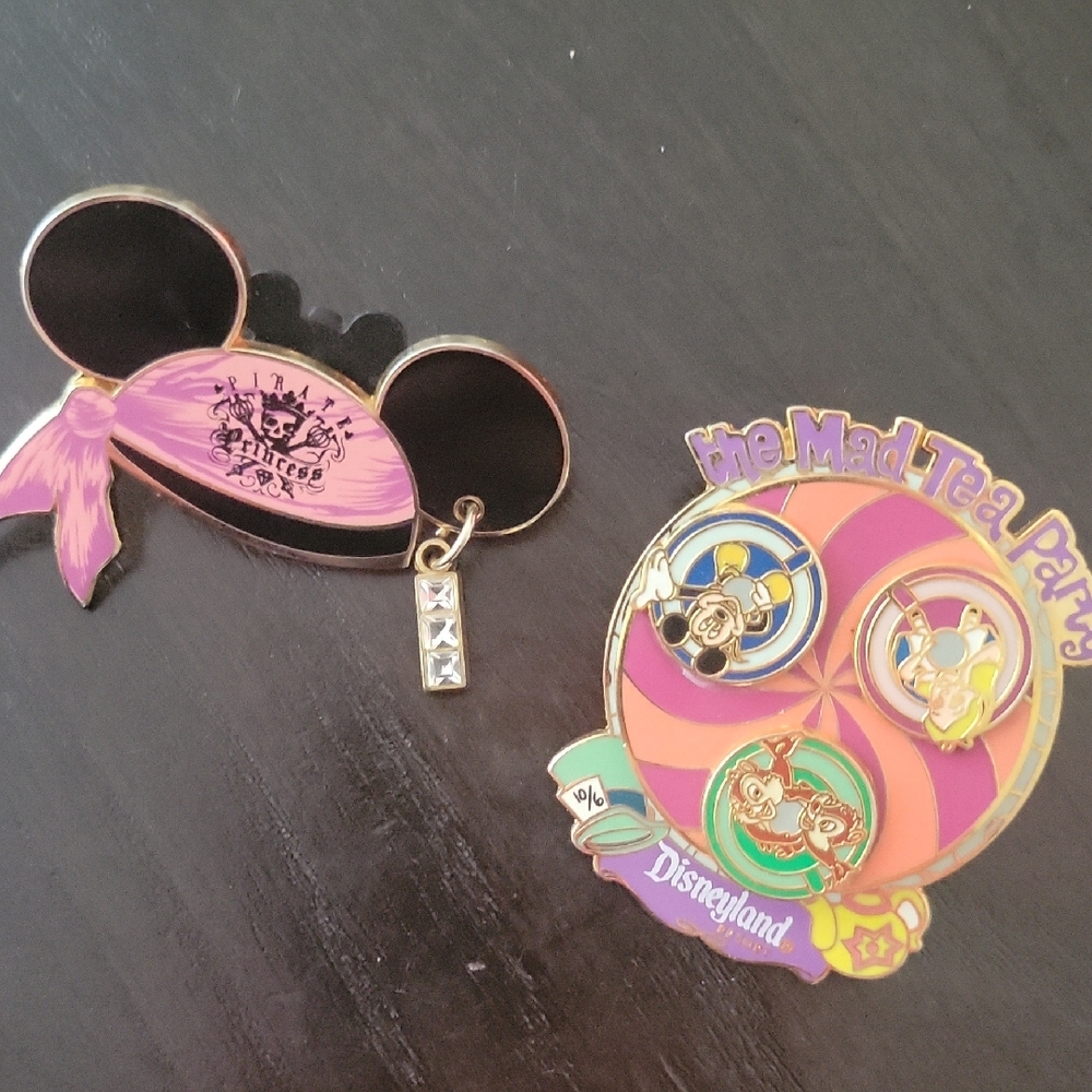 Disneyland Pin Set